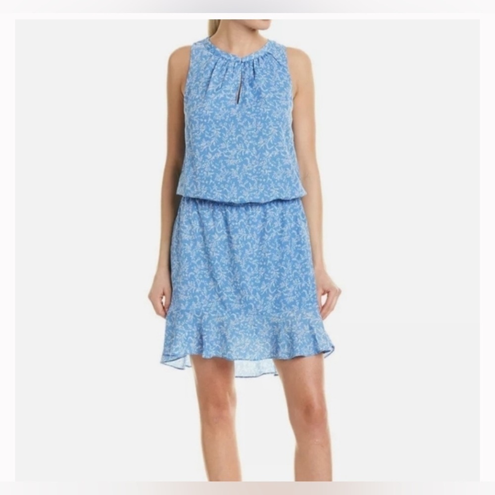 Joie Light Blue Patterned Dress size S
